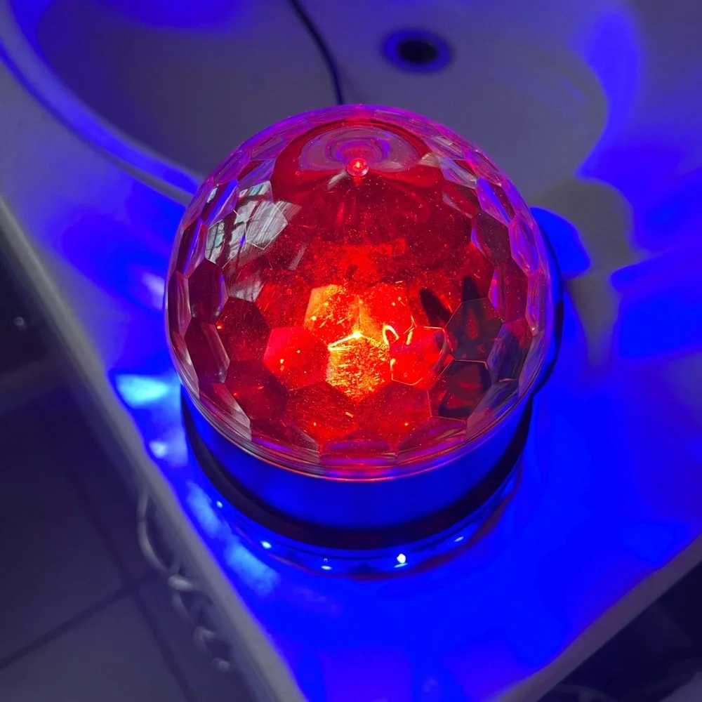 Supertech Black Crystal Dome Light